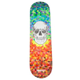 Skateboard Artwork by SarArtist Our Planet or Mars with Elon